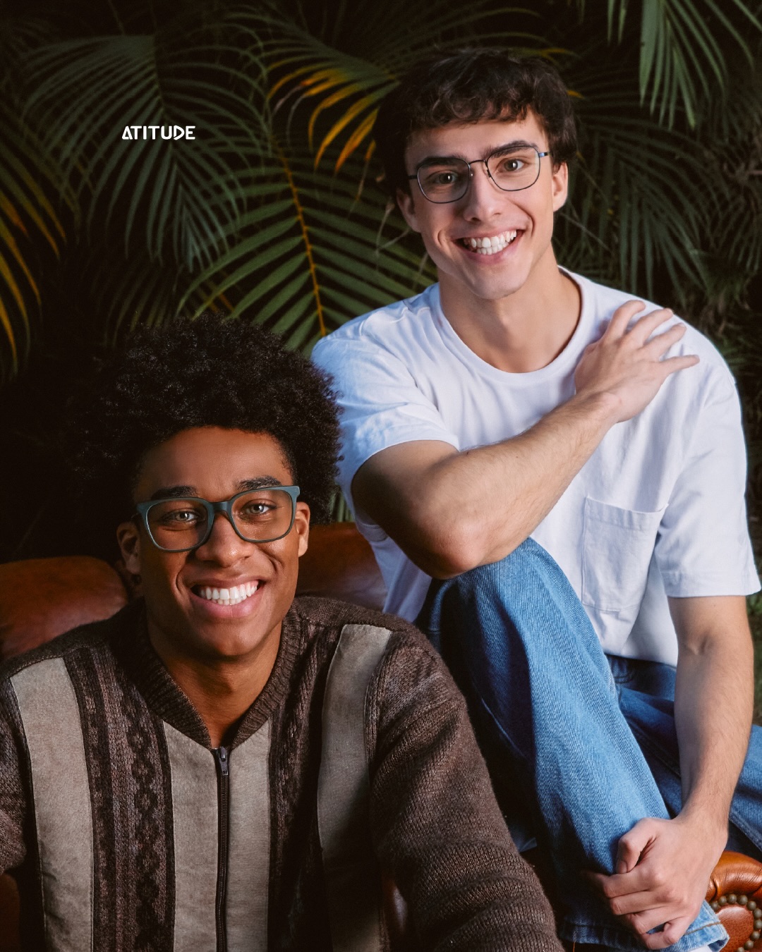Atitude — óptico masculino